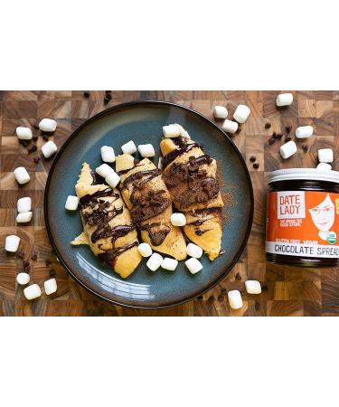 Organic Chocolate Date Spread | Vegan, Paleo, Gluten-Free & Kosher | No Added Sugar, No Preservatives - 1 Jar - Buy Online on GoSupps.com