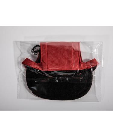 Pawaboo Dog Baseball Cap - Adjustable Sun Protection Hat for Puppies & Pets Large Red with Ear Holes - Buy Online on GoSupps.com