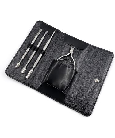 Eico Nail Skin Pliers & Shaver Set - Cuticle Pusher & Nail Cleaner for Perfect Manicure & Pedicure - Best Alternative to Skin Scissors - Buy Online on GoSupps.com