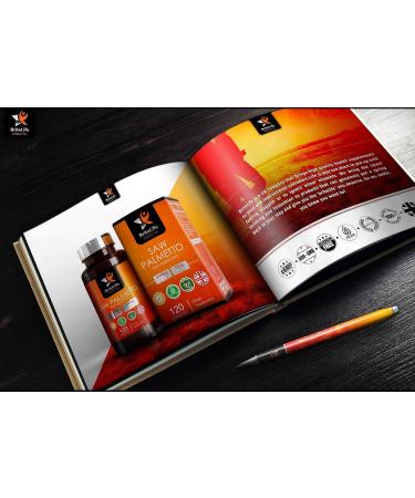 BL Saw Palmetto 3000mg High-Dose Capsules | 120 Prostate Tablets | Vegan Gluten & Allergen Free | Zinc-Enriched Formula | ISO-Certified Quality - Buy Online on GoSupps.com