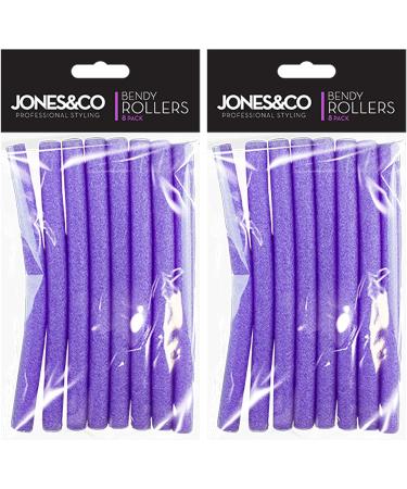 Small Bendy Sleep-In Hair Rollers Curler Wave Salon Stylish Tool (Pack Of 16) - Buy Online on GoSupps.com