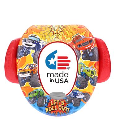 Nickelodeon Blaze and The Monster Machines"Let's Roll Out" and Potty Training Seat - Soft Cushion, Baby Potty Training, Safe, Easy to Clean