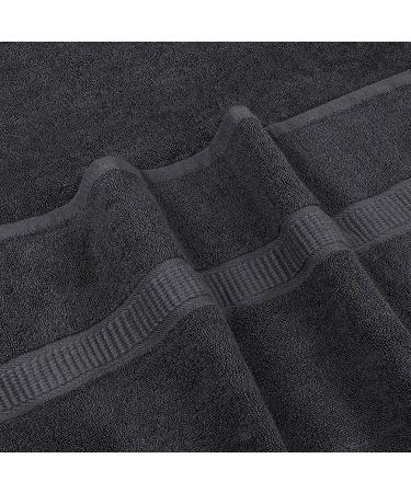Utopia Towels - 2-Piece Luxurious Jumbo Bath Sheet Set - 600 GSM 100% Ring Spun Cotton - Highly Absorbent & Quick Dry - Extra Large 35 x 70 Inches - Super Soft Hotel Quality - Grey Color - Buy Online on GoSupps.com