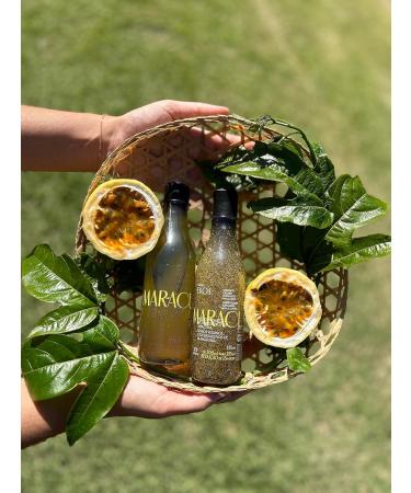 Natura Ekos Maracuj Soothing Exfoliating Shower Gel 185ml - Buy Online on GoSupps.com