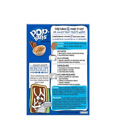 Pop-Tarts BreakfastÂ Toaster Pastries  Frosted Brown Sugar Cinnamon Flavored  14 oz (8 Count) - Buy Online on GoSupps.com