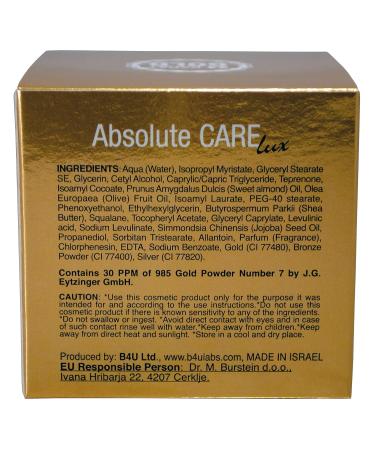 Buy Absolute Care Lux 24 Karat Gold Illuminating Day & Night Cream - Premium Anti-Aging Skincare for Radiant Skin Worldwide - Buy Online on GoSupps.com