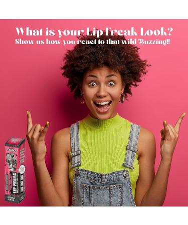 Doctor Lip Bang's BUZZING Lip Balm - Sinful Strawberry Lip Gloss | All Natural & Cruelty-Free Lip Freak Oil - Buy Online on GoSupps.com