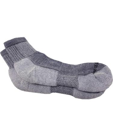 J.B. Field's Merino Wool Hiking Socks 3-Pack for Men & Women - Medium Black - Buy Online on GoSupps.com