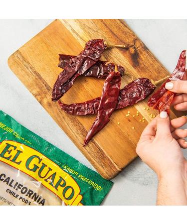 El Guapo California Chiles (Chile California) 2.5 oz - Authentic Mexican Spice - Buy Online on GoSupps.com