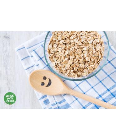 Wholefood Earth Organic Spelt Flakes 2 kg - Vegan, GMO Free, High Fibre, Certified Organic - Buy Online on GoSupps.com
