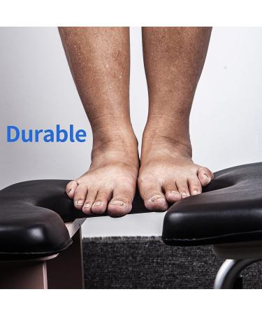 MINIVON PU Commode Seat Cushion - Universal Fit Sponge Padded Soft Pad for Bedside & Shower Wheelchair - Elderly, Handicapped, Disabled - C & U Shape - Buy Online on GoSupps.com