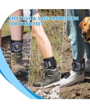 AFO Foot Drop Brace for Walking - Adjustable Dorsiflexion Support for Men & Women (S/M) - Fits Left & Right Foot - Buy Online on GoSupps.com