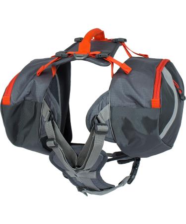 Mountainsmith K9 Dog Backpack | Adjustable Harness & Saddlebags for Hiking Camping & Travel - Medium Lava Red - Buy Online on GoSupps.com