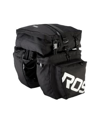 Roswheel 14892 3 in 1 Multifuction Bicycle Expedition Touring Cam Pannier Black