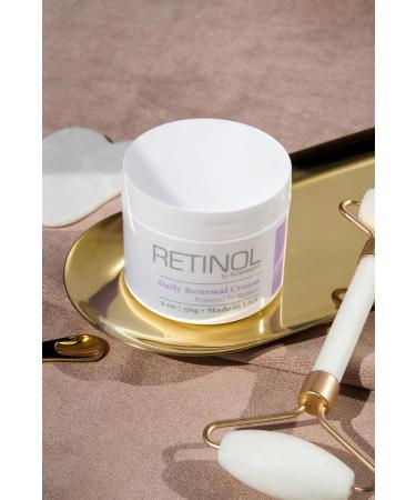Retinol Daily Renewal Cream | Weightless Anti-Wrinkle Cream for Face & Neck | Shop Now - Buy Online on GoSupps.com