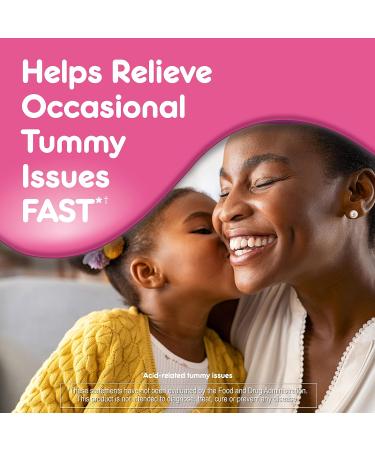 Pepto Kids Gummies Helps Relieve Occasional Upset Stomach Acid Indigestion Sour Stomach and Heartburn 24 Gummies - Buy Online on GoSupps.com