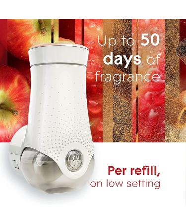 Glade PlugIns Apple Cinnamon Starter Kit - 2 Warmers + 6 Refills | Scented Essential Oils for Home & Bathroom | 4.02 Fl Oz - Buy Online on GoSupps.com