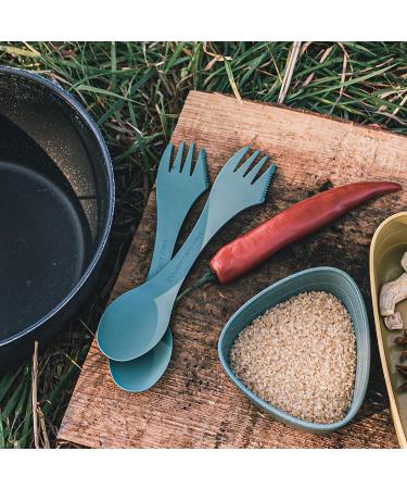 Light My Fire Camping Spork - Reusable 3-in-1 Cutlery Combo - BPA-Free Bio-Based Plastic - Misty Purple - Buy Online on GoSupps.com
