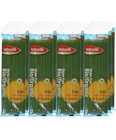 Felicetti Organic Rice and Corn Pasta-Spaghetti 340Gm 12-Count - Buy Online on GoSupps.com