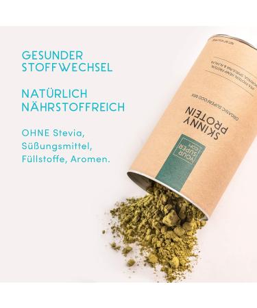 Super Skinny Protein Mix - Pea, Hemp, Moringa, Spirulina & Alfalfa 400g - Buy Online on GoSupps.com