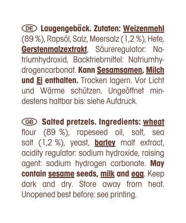 Lorenz Snack World Saltletts Mini Pretzel - 9 x 120g Pack | Buy Internationally Online - Buy Online on GoSupps.com