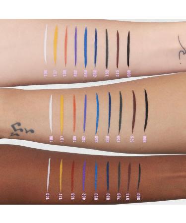 3ina Color Pen Eyeliner 575 - Ultra Fine Tip Brown Longwear Liquid Liner | 14H Matte Smudgeproof Eye Makeup | Vegan & Cruelty-Free - Buy Online on GoSupps.com