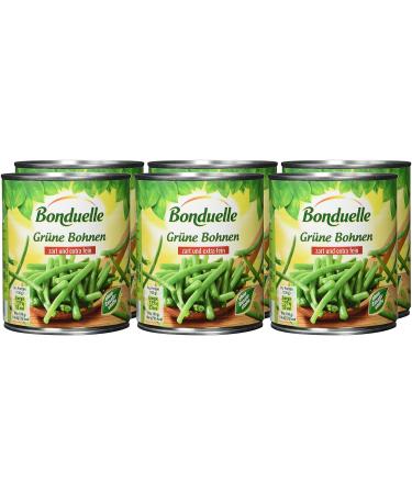 Bonduelle Green Beans Finest Selection - Pack of 6 (6 x 800g Cans) | Premium Quality & International Shipping - Buy Online on GoSupps.com