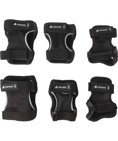 Rollerblade Skate Gear 3 Pack Protective Gear  Knee Pads  Elbow Pads and Wrist Guards  Inline Skating  Multi Sport Protection  Unisex  Black X-Large - Buy Online on GoSupps.com