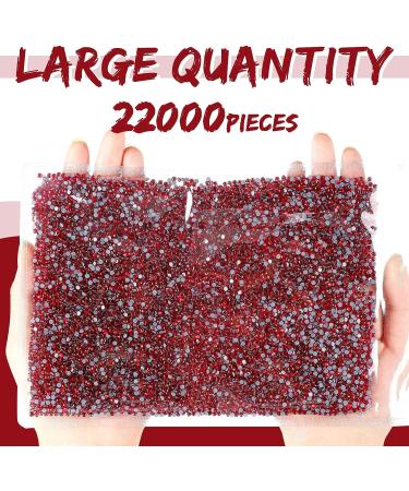 22,000 pcs SS10 Red Crystal Hotfix Rhinestones - Bulk Flatback Gems for DIY Crafts & Clothing - Buy Online on GoSupps.com