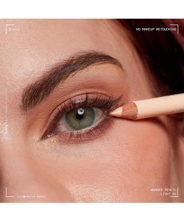 NYX Wonder Pencil Light 01 - Multi-Use Highlighter & Concealer Stick - Buy Online on GoSupps.com