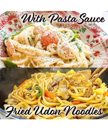 Sanuki Udon Noodle Gift Box - Authentic Japanese Udon - 1.76oz x 18 bundles - Buy Online on GoSupps.com