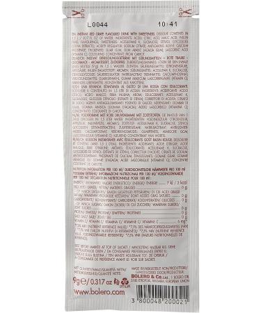 Bolero Drinks Red Grape - 12 Pack (9g Each) | Low-Calorie Flavoring for Global Shipping - Buy Online on GoSupps.com