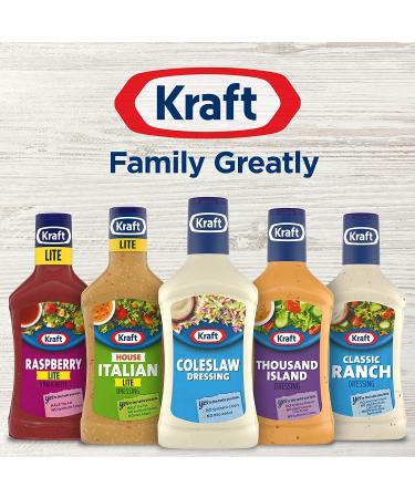 Kraft Coleslaw Salad Dressing 16 fl oz Bottle | Tangy and Creamy Dressing - Buy Online on GoSupps.com