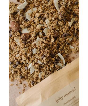 Granochoc Boost Iron Granola Chocolate Coconut 250g - Enriched with Iron Bisglycinate - Breakfast -50% of Iron Requirements - Buy Online on GoSupps.com