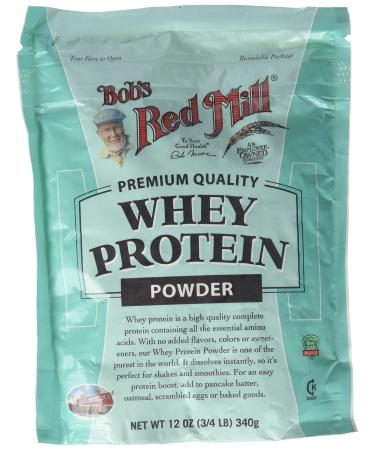 Bob's Red Mill Whey Protein Concentrate, 12-Ounce Bags (Pack of 4) 12 Ounce (Pack of 4)