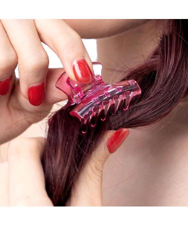 Buy RC ROCHE 6 Pieces Non-Slip Butterfly Hair Clips - Large Black | Firm Grip Hair Accessories for All Hair Types - Buy Online on GoSupps.com