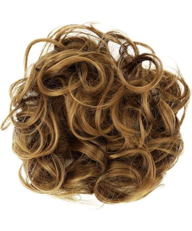 CAISHA Large Hairpiece Scrunchy Instant Curly Messy Bun Light Brown Mix G16E #30T26 - Buy Online on GoSupps.com