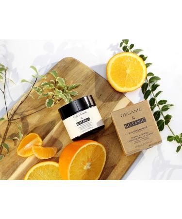 Organic & Botanic Vegan Mandarin Orange Face Moisturizer 50ml - Hydrating Day Cream for Dry & Sensitive Skin - Premium UK Vegan Skincare - Buy Online on GoSupps.com