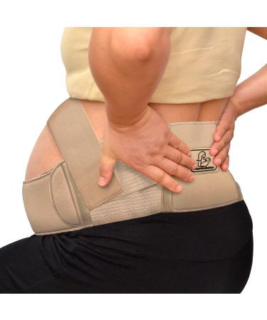 MummaBubba Maternity Pregnancy Support Belt Belly Band Baby Health & Care Postpartum Recovery Tummy Wrap Spring Reinforced Relieve Aches When Pregnant Helps Reduce Back Hip & Pelvic Pain