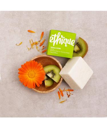 Ethique Heali Kiwi Solid Dandruff Shampoo Bar 3.88oz - Natural Anti-Dandruff Treatment 1 Pack - Buy Online on GoSupps.com