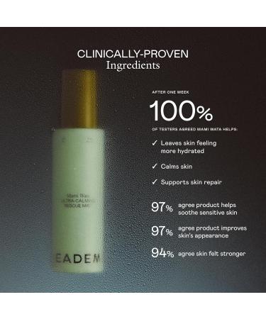 EADEM Mami-Wata Ultra Calming Rescue Mist Face Mist Hydrating Spray Hydrating Facial Spray Barrier Repair Serum Skin Barrier Serum Makeup Refresher 100 ml - Buy Online on GoSupps.com