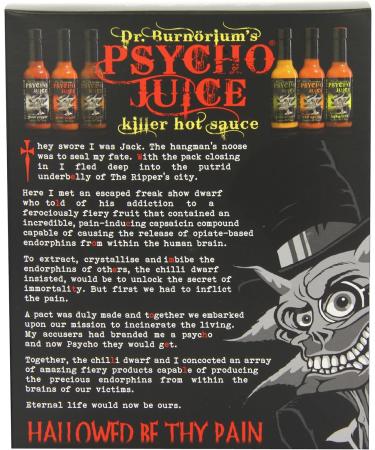 Psycho Juice Gift Box Extreme Collection 6 - Buy Online on GoSupps.com