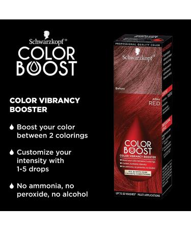 Schwarzkopf Color Boost Red Vibrancy Booster - Enhance Color Intensity - Buy Online on GoSupps.com