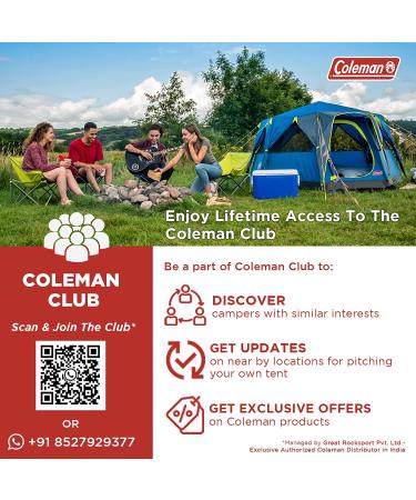 Coleman Palmetto 30F Cool-Weather Sleeping Bag for Adults - Lightweight Camping Bag with No-Snag Zipper & Stuff Sack - Buy Online on GoSupps.com