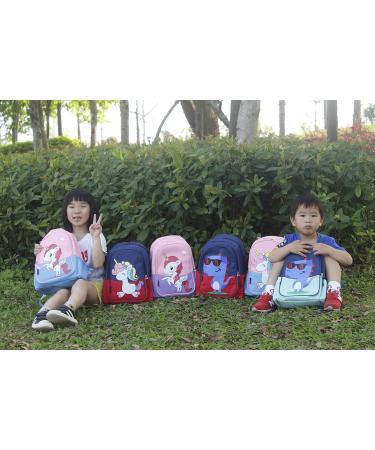 POWOFUN Kids Toddler Preschool Travel Backpack - Cute Cartoon Waterproof Daypack (Dinosaur Red) - Buy Online on GoSupps.com