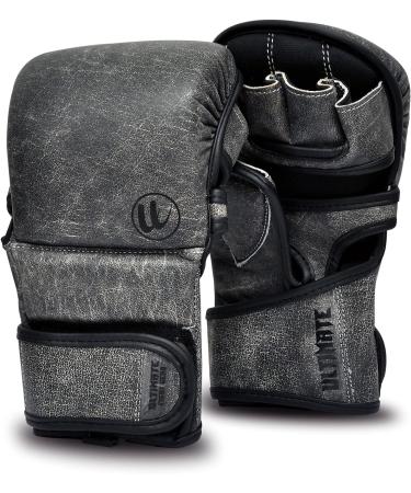 Ultimate - Antique - Gray Series MMA Sparring Gloves - Genuine Leather Large-X-Large - Buy Online on GoSupps.com