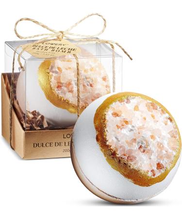 Dulce De Leche Bath Bomb - Extra Large Luxury Handmade Spa Gift for Men and Women - Perfect for Fathers Day and Birthdays - Buy Online on GoSupps.com