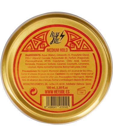 HEY JOE! Genuine Hair Pomade Classic Gold - Strong Hold Hair Gel 100ml (Pack of 1) - Buy Online on GoSupps.com