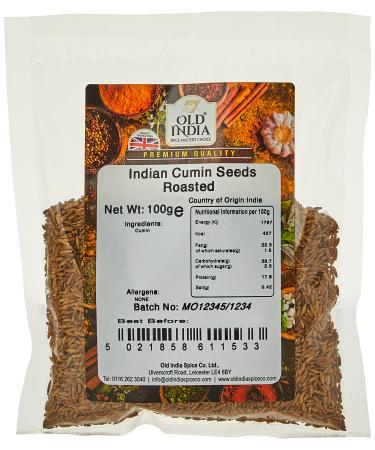 Old India Indian Cumin Seeds Roasted 100g 100 g