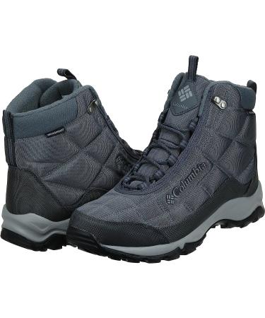 Columbia Men's Firecamp Boot Hiking Shoe 10.5 - Titanium Grey Steel/Graphite - Buy Online on GoSupps.com